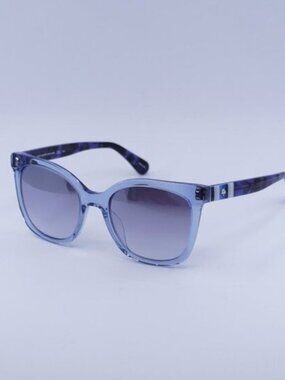 Kate Spade KIYA/S 0PJP IC Sunglasses Blue Square Frame, Grey Lenses